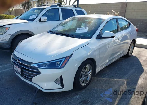 2020 Hyundai Elantra Sel from USA, damaged, VIN 5NPD84LF4LH571595
